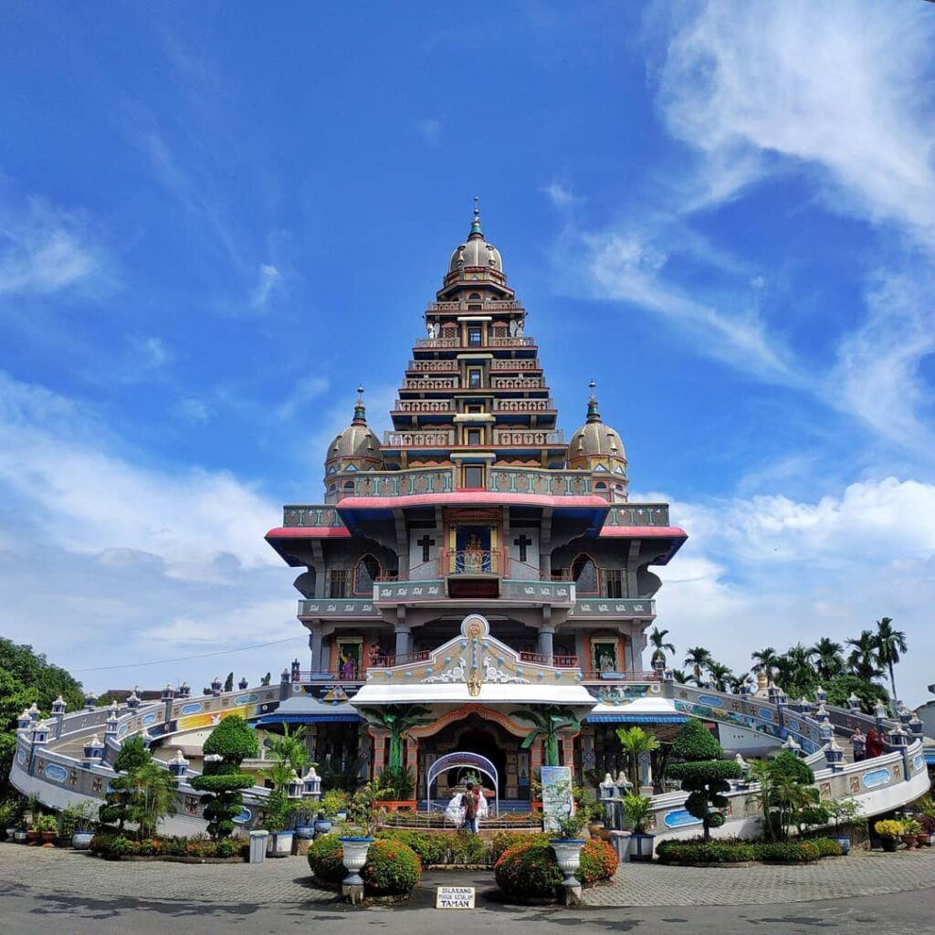 Salah satu Tempat Wisata di Medan, Graha Maria Annai Velangkanni